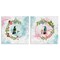 Stupell Industries Hummingbirds in Wreaths 2pc Canvas Wall Art Set Design by Katie Pertiet